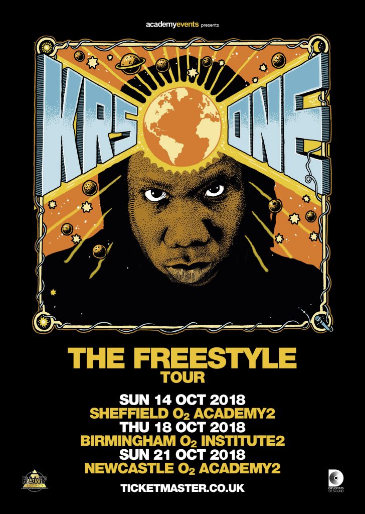 KRSOne UK TOUR + DJ Predator Prime Black History Month 2024