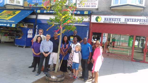 Reggae Tree with Cllr Butt Dawn MP etc x