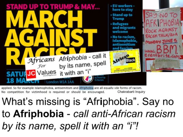 Afriphobia March by Kwaku