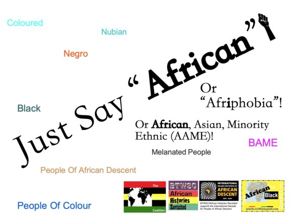 JustSayAfrican Just Say African by TAC TAOBQ