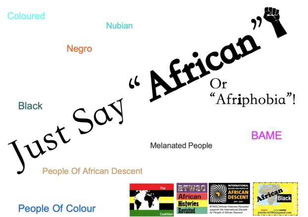 JustSayAfrican