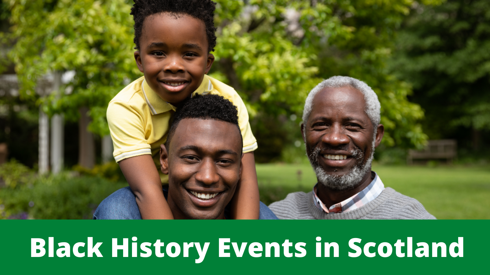 Events in Scotland - Black History Month 2025